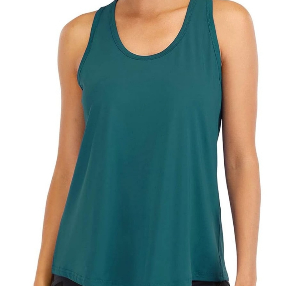 Teal Sleeveless Tank Top